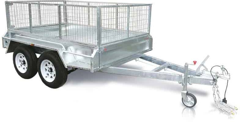 10X6 Galvanised Tandem Axle Premium Box Trailer 2000 KG ATM